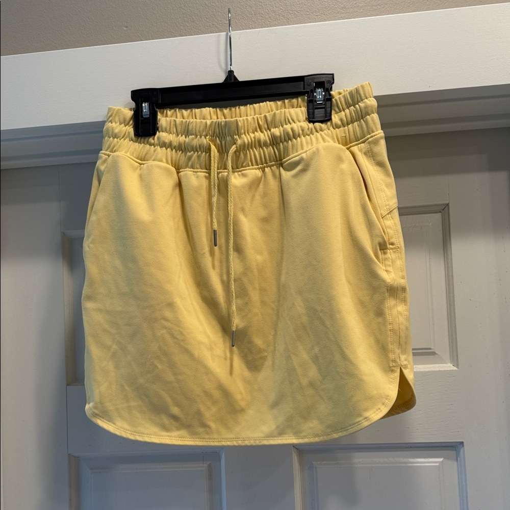Yellow Mini Skirt